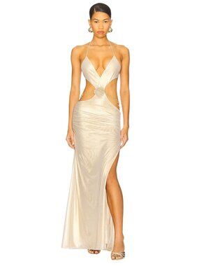 jaded london moss metallic umbra maxi dress Jaded London | Dresses | Jaded London Moss Metallic Umbra Maxi Dress In Moss Size Xs